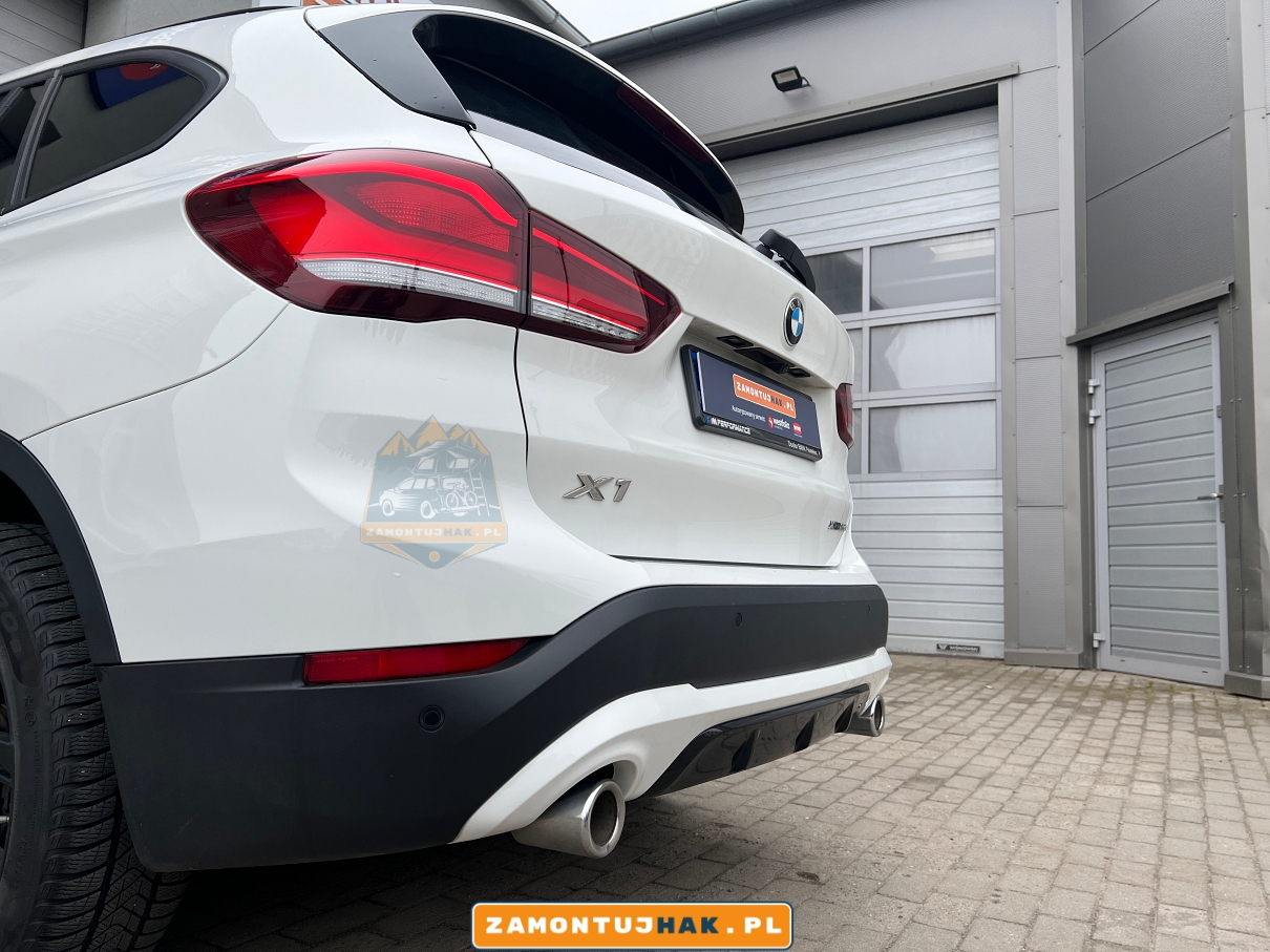 Zamontowany hak holowniczy Westfalia w BMW X1 2020 - wygoda i bezpieczeństwo podczas podróży